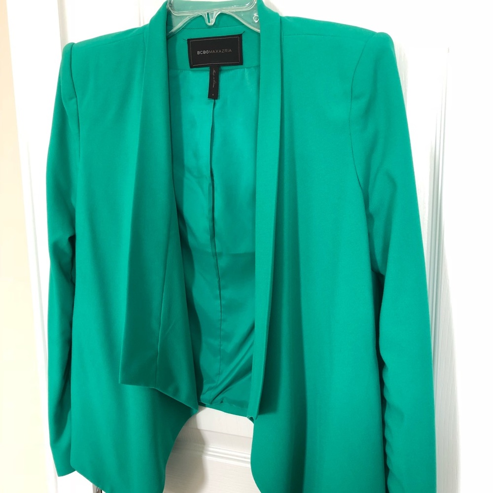 Like New BCBG Green Blazer